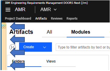 Open a mini dashboard on the left side of the screen